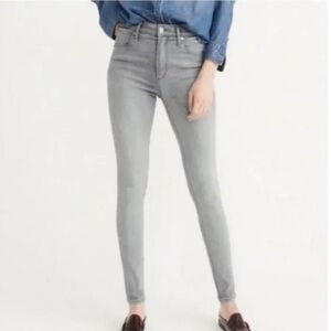 New Abercrombie & Finch Grey Harper Skinny Jeans